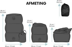 Juca Travels - Vliegtuigbedje - Voetkussen Opblaasbaar - Voetensteun - Voetenbankje - 3 Hoogte Standen - Reiskussen -Aanbiedingen BIBS Winkel 1200x794 8