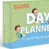 KLUZOO Dagplanner – 72 Magnetische Kaarten Jongen-Pictogrammen Voor Planbord Met Activiteiten En Taken – Zindelijkheidstraining – Beloningssysteem – Montessori Speelgoed - Zindelijkheid - Potjestraining Jongens En Meisje – Dagritme - Planner – Kind