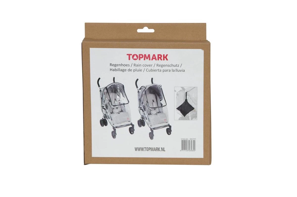 Topmark Regenhoes Voor Buggy 5 Topmark Regenhoes Voor Buggy - Afbeelding 5
