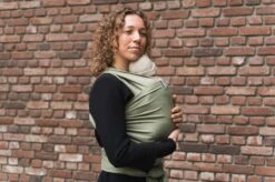 Cuddie Baby Draagdoek - Premium Organic Baby Draagdoek Gemaakt Van Bio Katoen - Newborns Tot 15 Kg - Baby Cadeau - Met Wenskaart - Olive -Aanbiedingen BIBS Winkel 1200x799 149