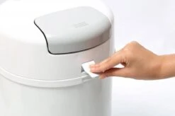 DiaperPail - Soft Grey - Luieremmer Met Speciale Luiersluis - Werkt Met Normale Vuilniszakken -Aanbiedingen BIBS Winkel 1200x799 41