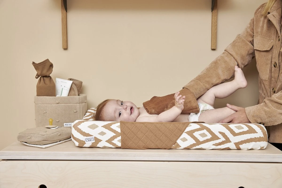 Meyco Mini Panther Hydrofiele Doeken - 3-pack - Toffee - 70x70cm 3 Meyco Mini Panther Hydrofiele Doeken - 3-pack - Toffee - 70x70cm - Afbeelding 3