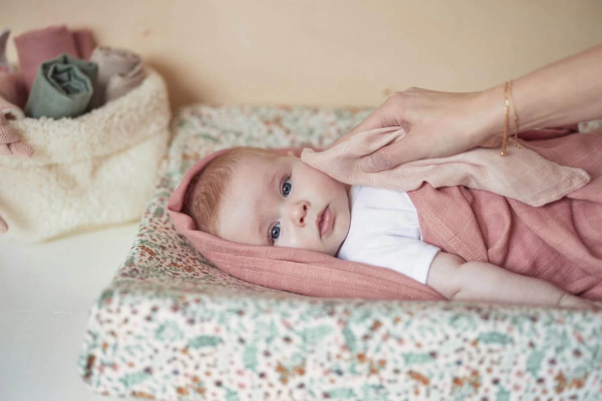 Jollein Baby Hydrofiel Washandje Bamboe Katoen - Pale Pink - 3 Stuks 2 Jollein Baby Hydrofiel Washandje Bamboe Katoen - Pale Pink - 3 Stuks - Afbeelding 2
