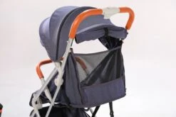 WOOSH New Buggy - Sand / Black - One Hand Folding - 3 Slaapstanden - Wandelwagen Tot 25 Kg - Regenhoes - Bekerhouder - Muggennet -Aanbiedingen BIBS Winkel 1200x800 305