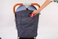 WOOSH New Buggy - Antraciet - One Hand Folding - 3 Slaapstanden - Wandelwagen Tot 25 Kg - Gratis Extra's -Aanbiedingen BIBS Winkel 1200x800 319