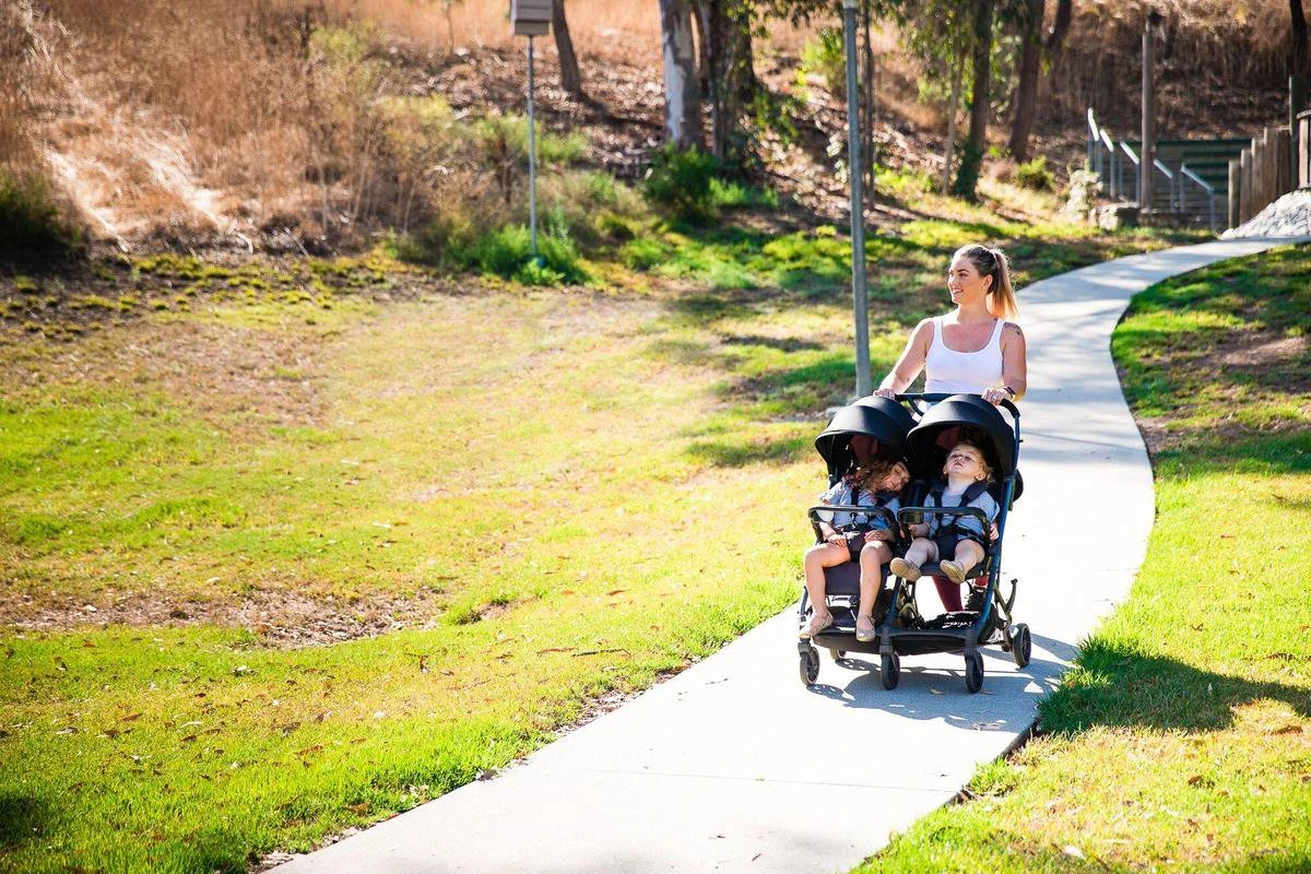Joovy Kooper X2 Dubbele Buggy - Black - Duo Buggy 6 Joovy Kooper X2 Dubbele Buggy - Black - Duo Buggy - Afbeelding 6