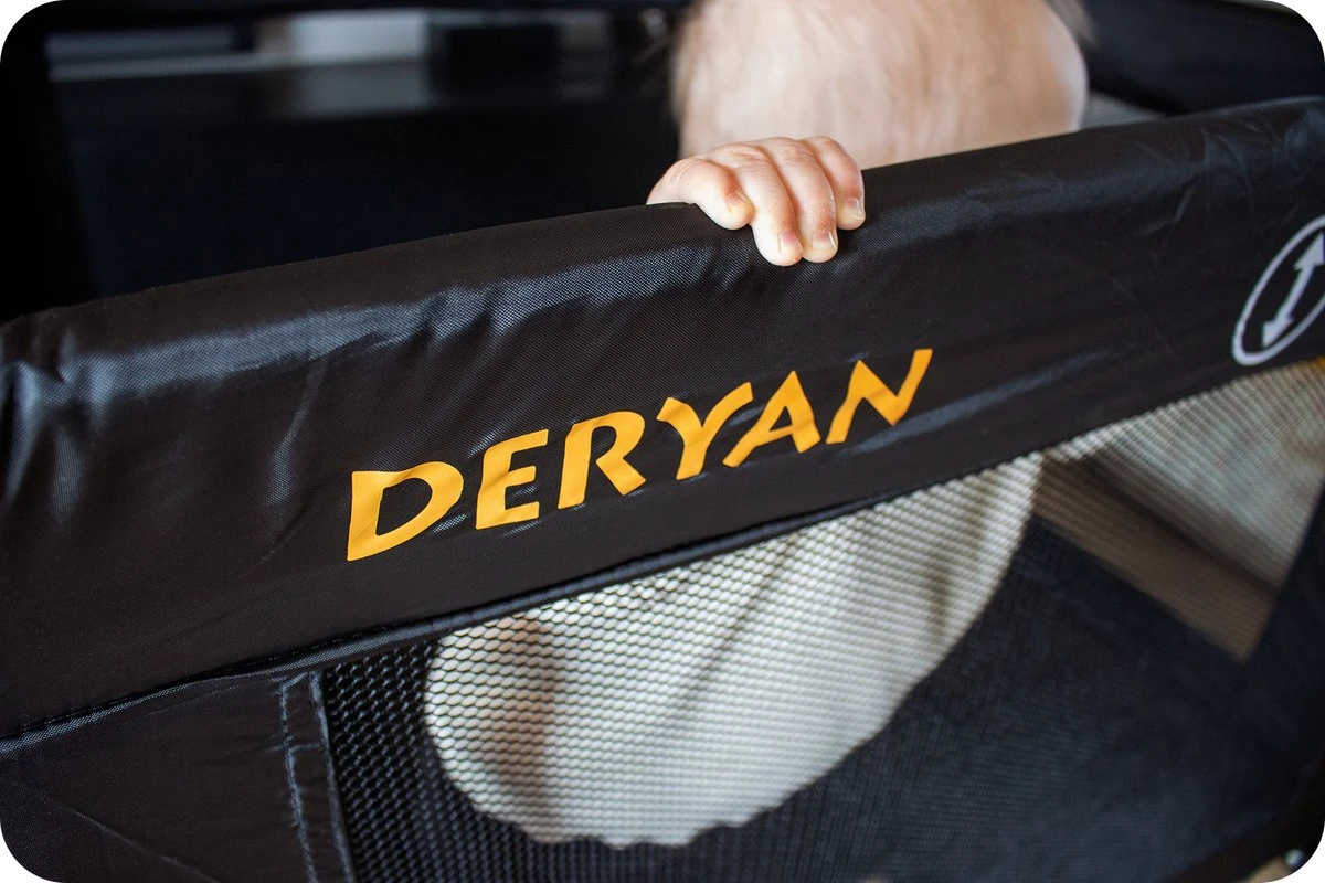 Deryan Kinderbox - Inklapbare Box - 100x100cm - Zwart 9 Deryan Kinderbox - Inklapbare Box - 100x100cm - Zwart - Afbeelding 9