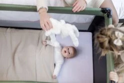 Qute Campingbed Q-sleep Olijfgroen/zwart 6 Qute Campingbed Q-sleep Olijfgroen/zwart -Aanbiedingen BIBS Winkel 1200x800 486