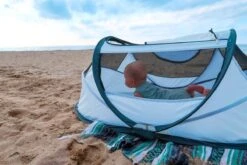 Deryan BabyBox Campingbedje - Baby Tentje - Blue -Aanbiedingen BIBS Winkel 1200x800 498