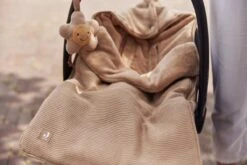 Jollein Voetenzak Voor Autstoel & Kinderwagen - Basic Knit - Biscuit -Aanbiedingen BIBS Winkel 1200x800 553