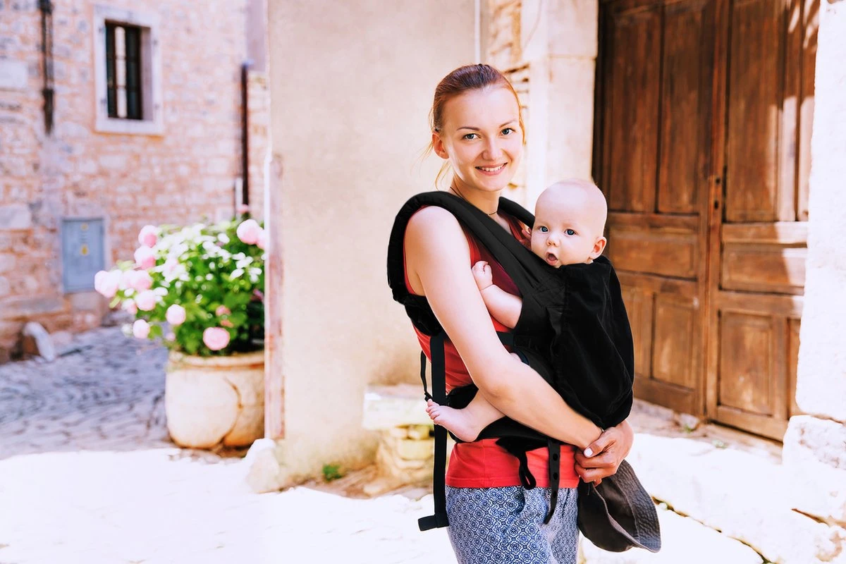 Praktische Draagzak Baby - Zwart - Babydrager - Buikdrager En Rugdrager - Opbergtas Inbegrepen 10 Praktische Draagzak Baby - Zwart - Babydrager - Buikdrager En Rugdrager - Opbergtas Inbegrepen - Afbeelding 10