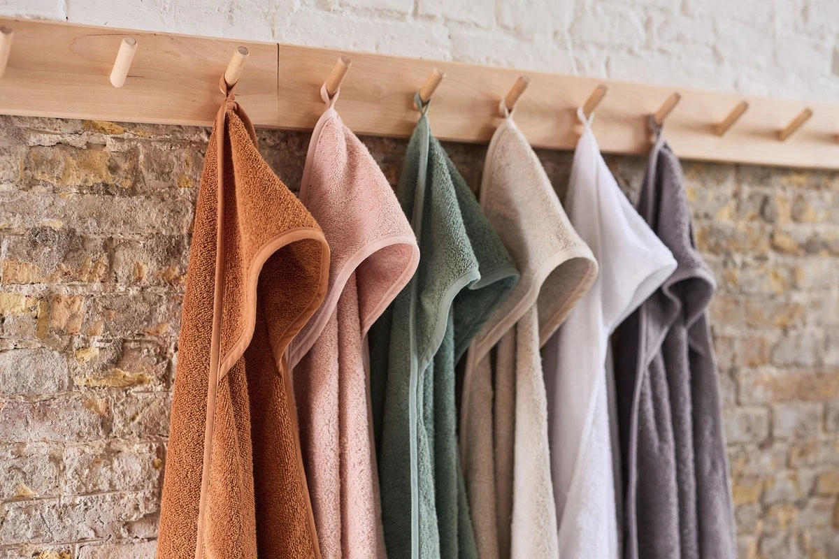 Jollein Badcape Badstof 75x75cm - Ash Green 16 Jollein Badcape Badstof 75x75cm - Ash Green - Afbeelding 16