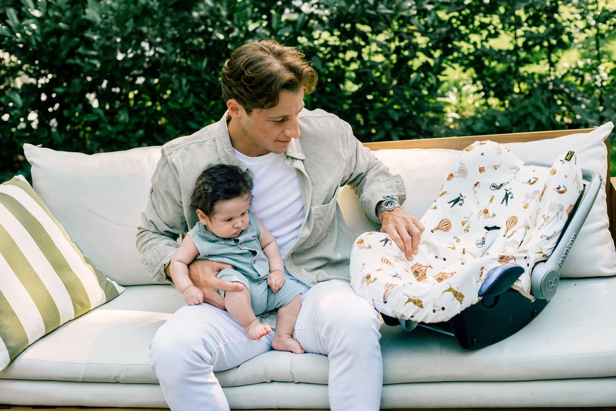 Ukje Maxi Cosi Hoes - Geschikt Voor Maxi Cosi Cabriofix Pebble Citi - Hoes - Autostoelhoes Groep 0 - Zomerhoes - Perfect Fit - Zand 7 Ukje Maxi Cosi Hoes - Geschikt Voor Maxi Cosi Cabriofix Pebble Citi - Hoes - Autostoelhoes Groep 0 - Zomerhoes - Perfect Fit - Zand - Afbeelding 7