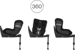 Cybex Sirona SX2 I-Size Autostoel Incl. ISOFIX Base - Moon Black -Aanbiedingen BIBS Winkel 1200x808 4