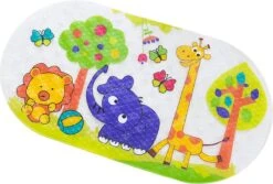 VinkToys® Badmatje - Antislip - Kinder Antislip Mat Bad / Douche - Voor Kinderen En Baby's - Mat Voor In Bad - Mat Voor In Douche - Douchemat Met Zuignappen - 69 X 39 Cm - Olifant -Aanbiedingen BIBS Winkel 1200x810 6