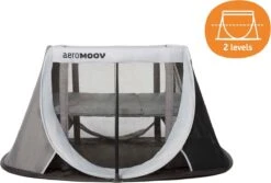 AeroMoov Instant Travel Cot Reisbed - Grey Rock -Aanbiedingen BIBS Winkel 1200x811 10