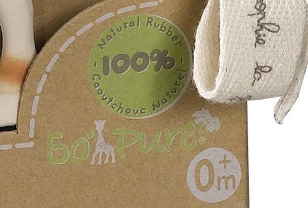 Sophie De Giraf - So Pure - Bijtring - Very Soft - 100% Natuurlijk Rubber 5 Sophie De Giraf - So Pure - Bijtring - Very Soft - 100% Natuurlijk Rubber - Afbeelding 5
