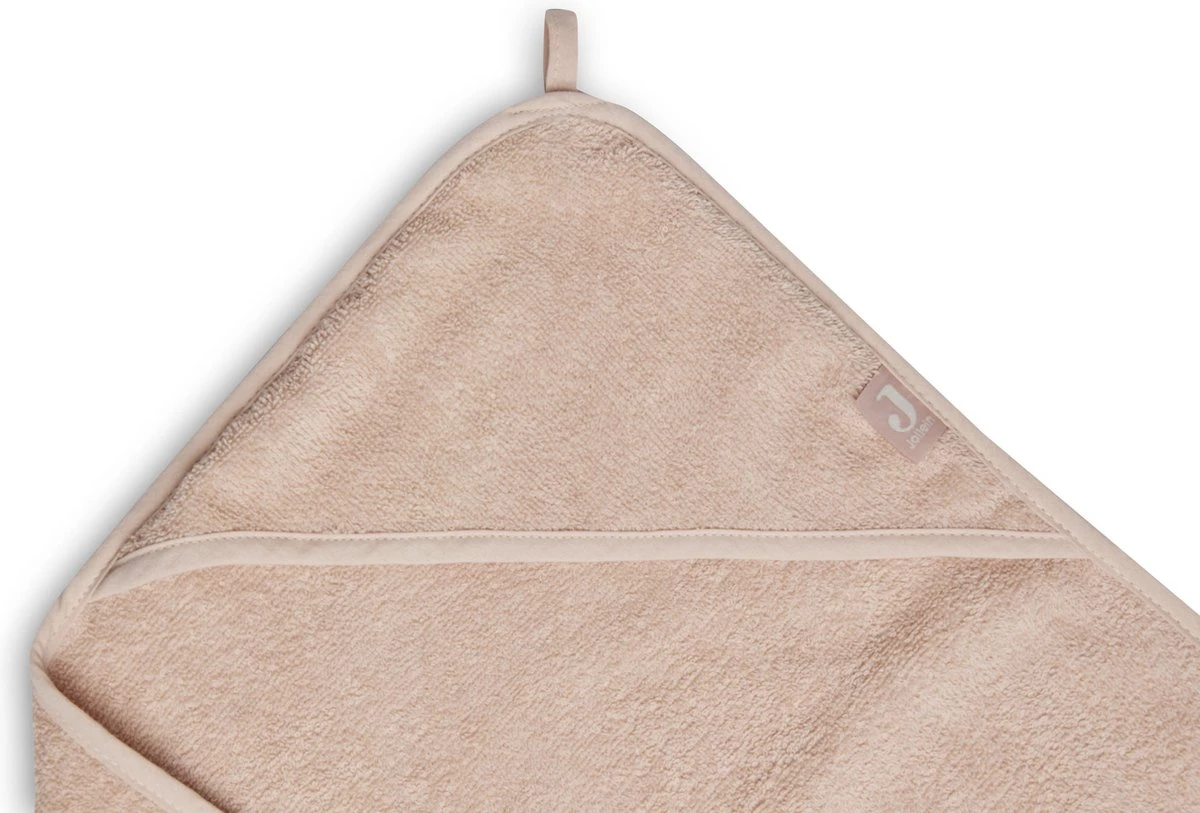 Jollein Badcape Badstof 75x75cm - Pale Pink 12 Jollein Badcape Badstof 75x75cm - Pale Pink - Afbeelding 12