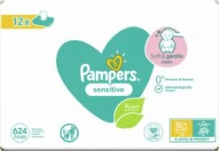 Pampers® Pampers - Sensitive - Billendoekjes - 1872 Doekjes - 36 X 52 -Aanbiedingen BIBS Winkel 1200x825 1