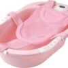 Verstelbare Antislip Baby Bad Kussen (Roze) Model 2023 - Baby Bad Kussen - Antislip Kussen - Geschikt Voor Ieder Baby Badje!