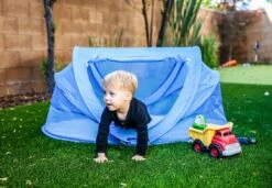 Deryan Peuter Luxe Campingbedje – Inclusief Zelfopblaasbare Matras - Blue -Aanbiedingen BIBS Winkel 1200x830 82