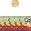 Organix Fruit Cups 8+ Maanden - Appel & Ananas + Appel & Mango - Fruithapjes - 100% Biologisch - 24 Stuks