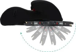 Auto Zitverhoger - Isofix - Autozitje - Kinderzitje - Zwart - Gecertificeerd - Fillikid -Aanbiedingen BIBS Winkel 1200x831 9