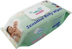 12 X 120pcs -Baby Smooth Sensitive 120pcs Baby Doekjes - Billendoekjes - Wet Wipes. -Aanbiedingen BIBS Winkel 1200x832