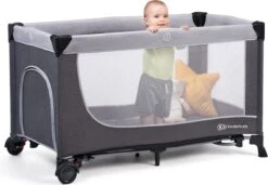 Kinderkraft Campingbed - Leody Met Accessoires - Roze -Aanbiedingen BIBS Winkel 1200x832 7