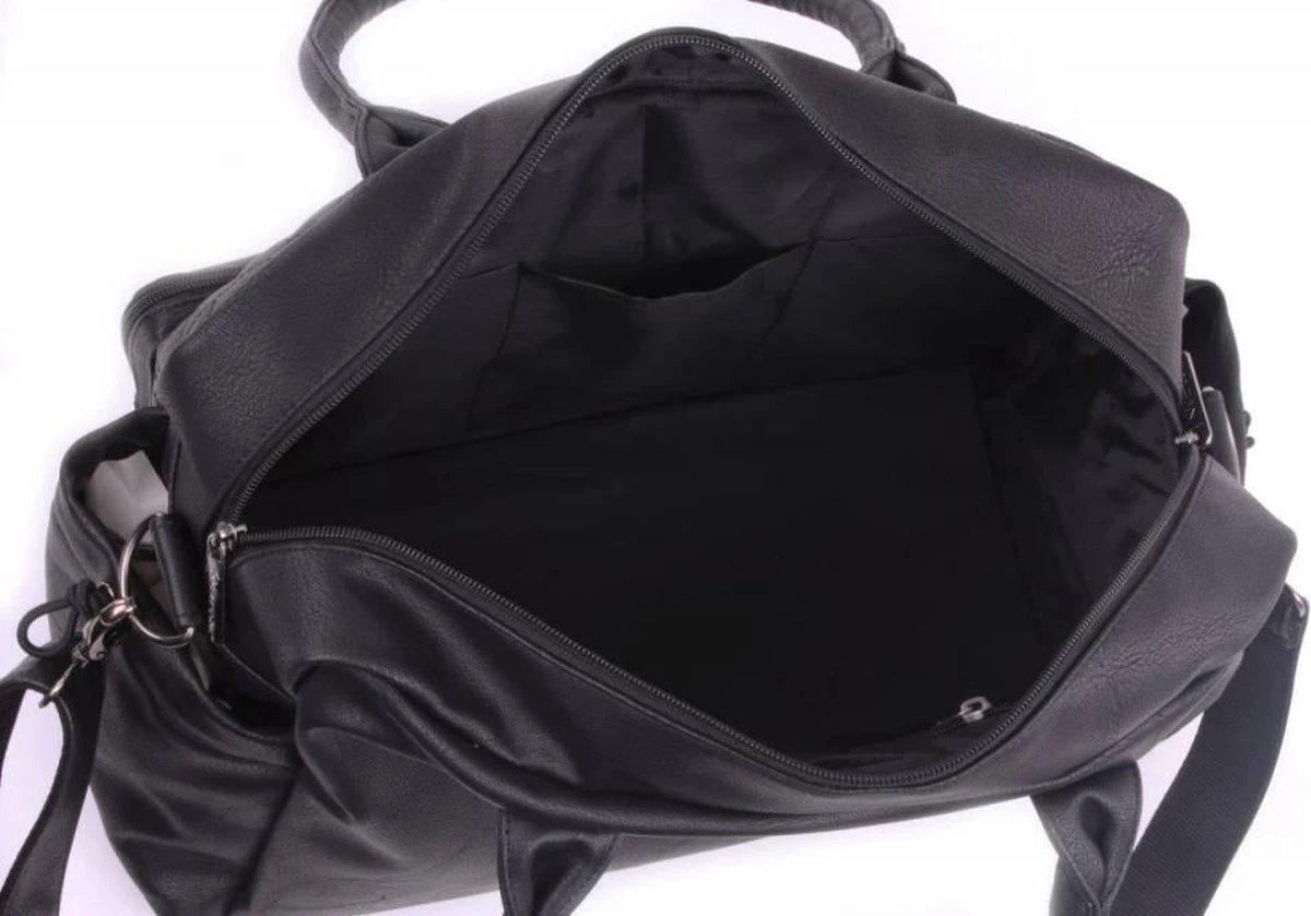 Kidzroom Vision Of Love Luiertas - Zwart - Verschoonmatje - Verstelbare Schouderband 19 Kidzroom Vision Of Love Luiertas - Zwart - Verschoonmatje - Verstelbare Schouderband - Afbeelding 19