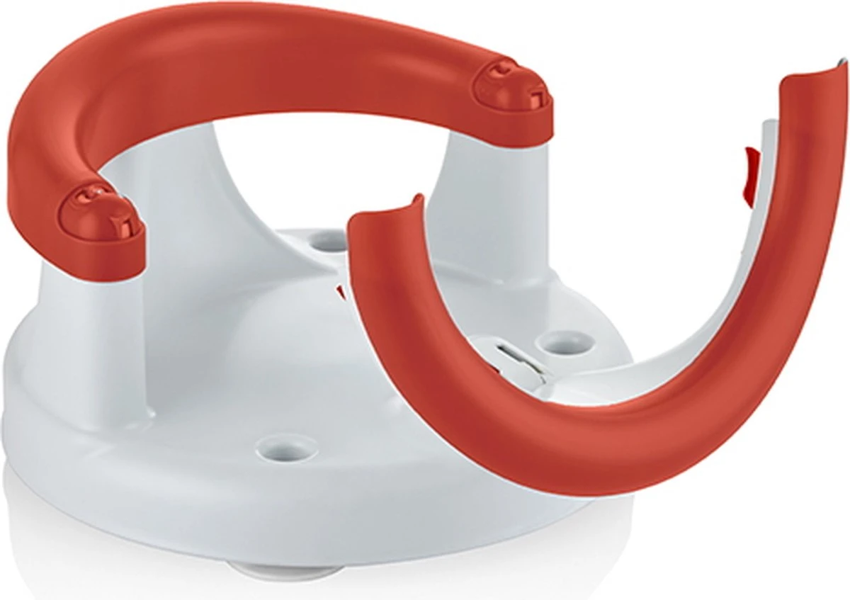 Babyjem Easy Rood Anti-slip Badring 751 2 Babyjem Easy Rood Anti-slip Badring 751 - Afbeelding 2
