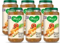 Olvarit Babymaaltijd 18+ Maanden - Stamppot Wortel Kalkoen - 6 X 250g