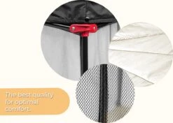 Deryan Draagbare Kinderbox - Zwart - Vaste Matrasbodem - Reisbox - Campingbedje -Aanbiedingen BIBS Winkel 1200x853 8