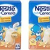 2x NESTLÉ - Baby Cereals - Melkpapje Met Rijst En Vanille - 4/6maanden -500g