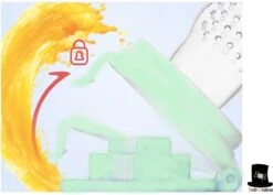 Bob Online ™ - Groen Baby Fruitspeen En Bijtring In- Een Met Medium Speen - Fruitzuiger – Groen Fruit Fopspeen Voorkomt Verstikking - Kinderbestek - Babyvoeding - Fruitspeen - Babyspeen Voor Groenten En Fruit – Green Baby Fruit Pacifier -Aanbiedingen BIBS Winkel 1200x859 12