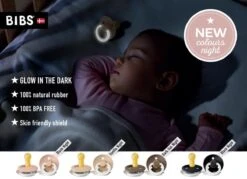 Bibs Fopspeen 3 Stuks 0-6 Maanden | Blush, Blush Glow In The Dark, Ivory White| Maat 1 | -Aanbiedingen BIBS Winkel 1200x872 12