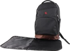 Stoere Luiertas - Rugzak - Inclusief Verschoningsmatje - Zwart -Aanbiedingen BIBS Winkel 1200x879 1