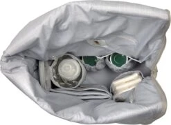 LÄSSIG Luiertas Rolltop Backpack Rugzak Incl Verschoningsmatje Choco Mélange Limited Edition -Aanbiedingen BIBS Winkel 1200x880 4