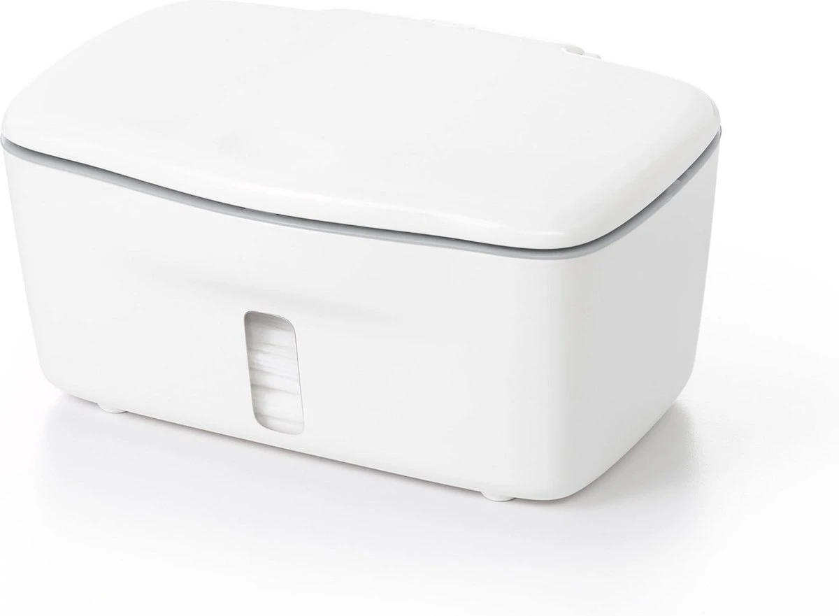 OXO Tot Doekjesverdeler - Billendoekjesdoos- Billendoekjes Houder - Billendoekjesbox - Wipe Box- Vochtige Doekjes Houder- Wit-Grey 1 OXO Tot Doekjesverdeler - Billendoekjesdoos- Billendoekjes Houder - Billendoekjesbox - Wipe Box- Vochtige Doekjes Houder- Wit-Grey