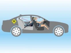 Autospiegel Baby Met Autosticker - Baby Spiegel Auto - Achteruitkijkspiegel - Baby Autospiegel - Verstelbaar -Aanbiedingen BIBS Winkel 1200x895 6