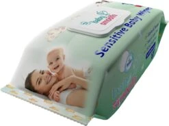 12 X 120pcs -Baby Smooth Sensitive 120pcs Baby Doekjes - Billendoekjes - Wet Wipes. -Aanbiedingen BIBS Winkel 1200x896 1