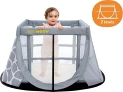 AeroMoov Instant Travel Cot Reisbed - Giraph Sky -Aanbiedingen BIBS Winkel 1200x896 13