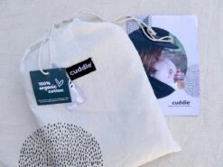 Cuddie Baby Draagdoek - Premium Organic Baby Draagdoek Gemaakt Van Bio Katoen - Newborns Tot 15 Kg - Baby Cadeau - Met Wenskaart - Zwart -Aanbiedingen BIBS Winkel 1200x901 11