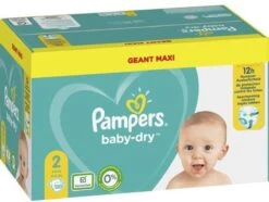 Pampers® Pampers Baby-Dry Luiers - Maat 2 (4-8kg) - 120 Stuks - Voordeelverpakking -Aanbiedingen BIBS Winkel 1200x903