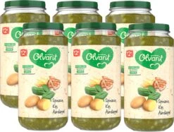 Olvarit 12m07 Spinazie Kip Aardappel 6x250g -Aanbiedingen BIBS Winkel 1200x910 8