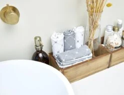 Meyco X Mrs.Keizer Louis Hydrofiele Doeken - 3-pack - Grijs - 70x70cm -Aanbiedingen BIBS Winkel 1200x911 3