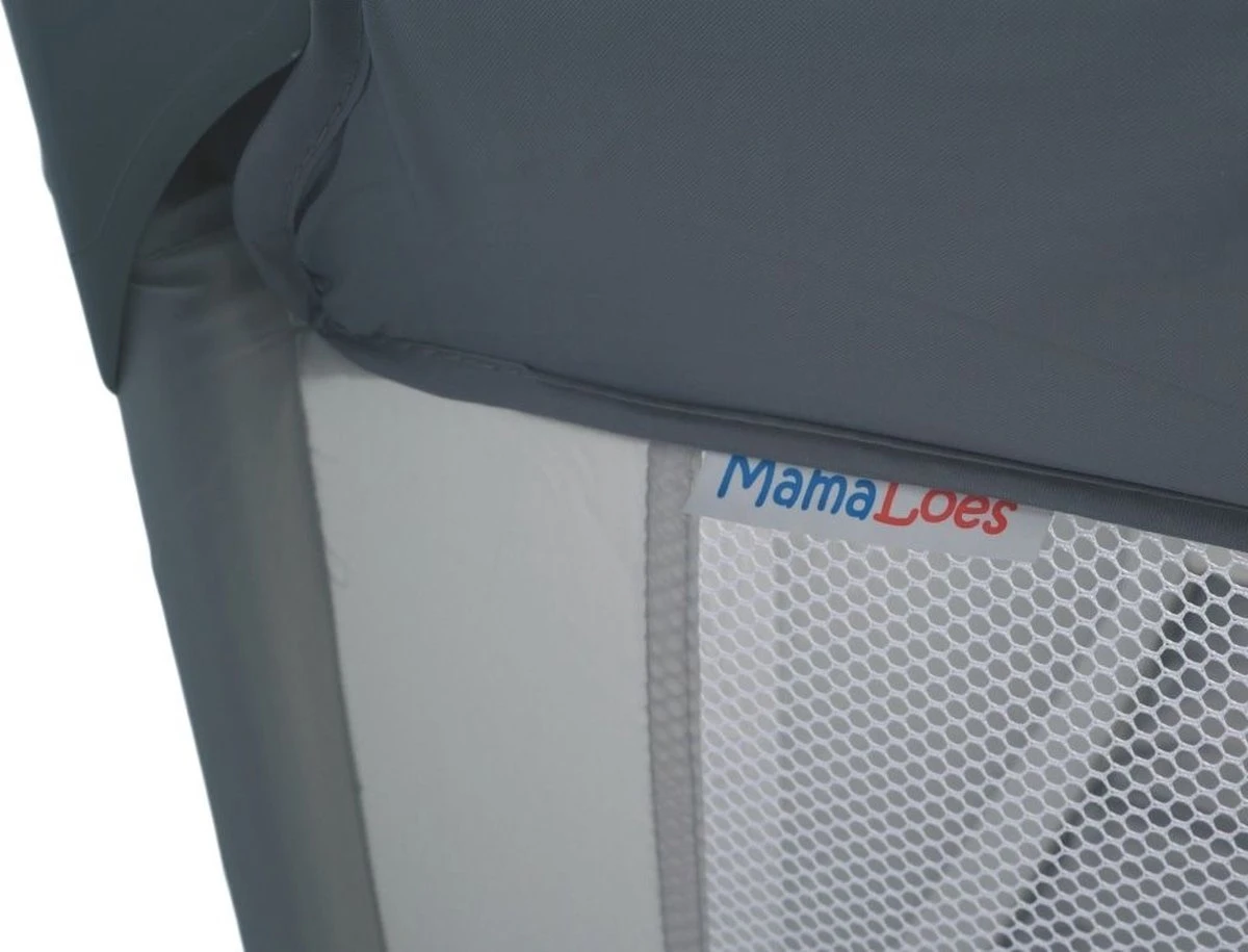 Ding Campingbedje - Grijs - 120x60 Cm - Reisbedje Inclusief Bodemmatrasje 9 Ding Campingbedje - Grijs - 120x60 Cm - Reisbedje Inclusief Bodemmatrasje - Afbeelding 9