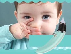 A&K Elektrische Oplaadbare Neuspeer Voor Baby En Kinderen - Inclusief Oplader, Handleiding En Batterijen - Hygiënische Neusreiniger - Baby Aspirator - Neuszuiger - Baby Neuspompje - Toetenveger - Snoetenpoetser - Mintgroen - Neusspoeler -Aanbiedingen BIBS Winkel 1200x920