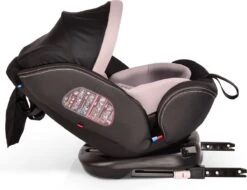 Cangaroo Pilot Black Leather SPS Isofix 360° 0-36 Kg Autostoel Met Zonnekap -Aanbiedingen BIBS Winkel 1200x924 4