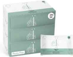Naïf Plasticvrije Billendoekjes - Voordeelverpakking - 24 X 54 Doekjes - Met Natuurlijke Ingrediënten -Aanbiedingen BIBS Winkel 1200x926 1